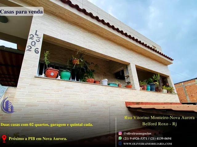 Imagem 16: Casa para Venda em Belford Roxo, Nova Aurora, 2 Dormitórios, 1 Banheiro