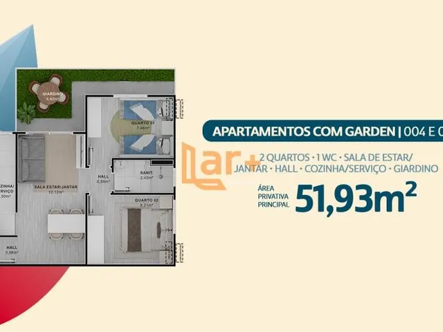 Imagem 9: Flor de Sal Mais Viver - Apartamento na Planta em Aracaju a Partir de R$ 213 Mil