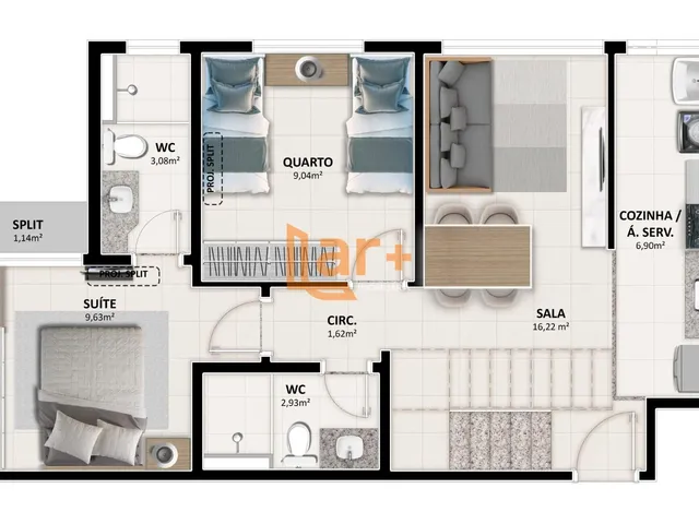 Imagem 4: Empreendimento Terraços Residence - Barra dos Coqueiros