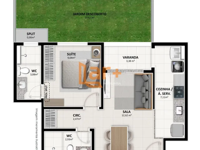 Imagem 3: Empreendimento Terraços Residence - Barra dos Coqueiros