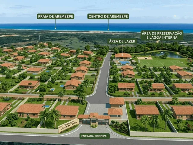 Imagem 2: Projeto Loteamento Chácaras em Arembepe: 34Ha e 75% Plano