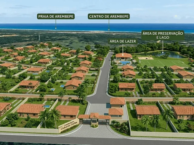 Imagem 12: Projeto Loteamento Chácaras em Arembepe: 34Ha e 75% Plano