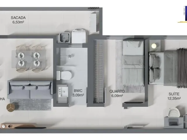 Imagem 4: Apartamento Residencial em Joinville - santa Catarina, Costa e Silva