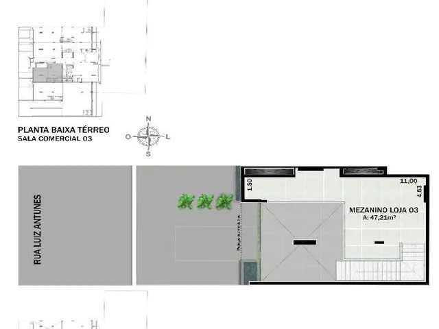 Imagem 2: Sala Comercial Térrea a Venda - Bairro Panazzolo - 118M²