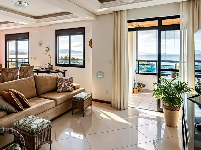 Imagem 16: Alugo Apartamento Duplex, com 03 Suítes e Vista para o Mar do Balneário Estreito, com 03 Vagas e 200M², Florianópolis