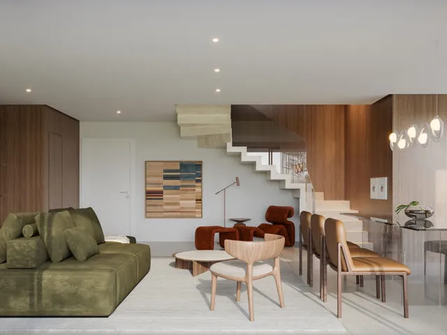 Imagem 5: Apartamento em Curitiba, no Bairro Água Verde - Referência: 206 - L&Apos;Arq
