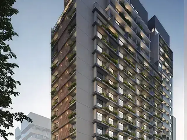 Imagem 1: Nex One Sarutaiá Jardins | Construtora One | Construção | 20 Metros | Studios com Varanda