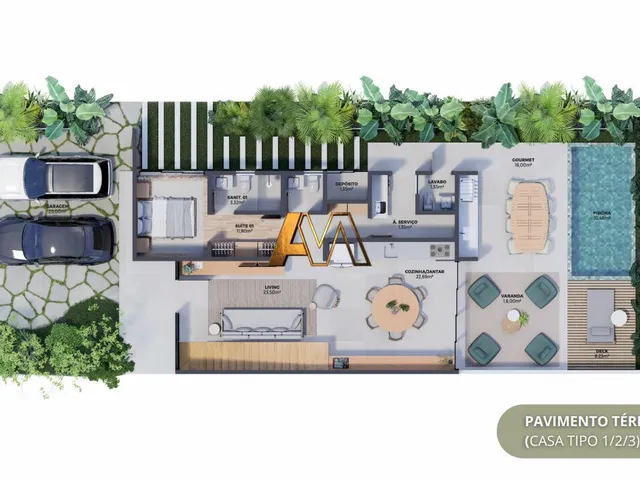 Imagem 3: Casa 4/4 com Piscina em Pedra do Sal