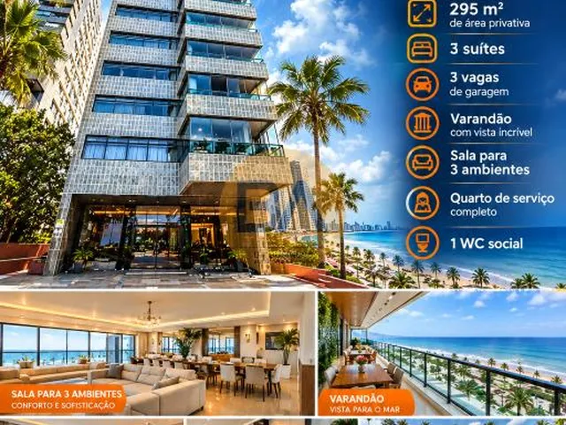Imagem: Lindo Apartamento na Beira Mar de Candeias