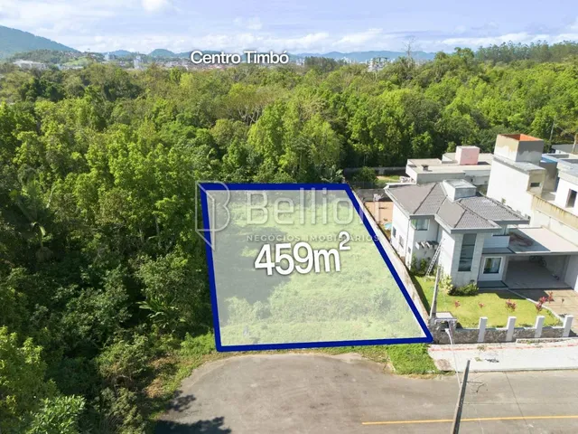 Imagem 3: Terreno de 459 M² À Venda no Loteamento Jardim Botânico em Timbó/Sc