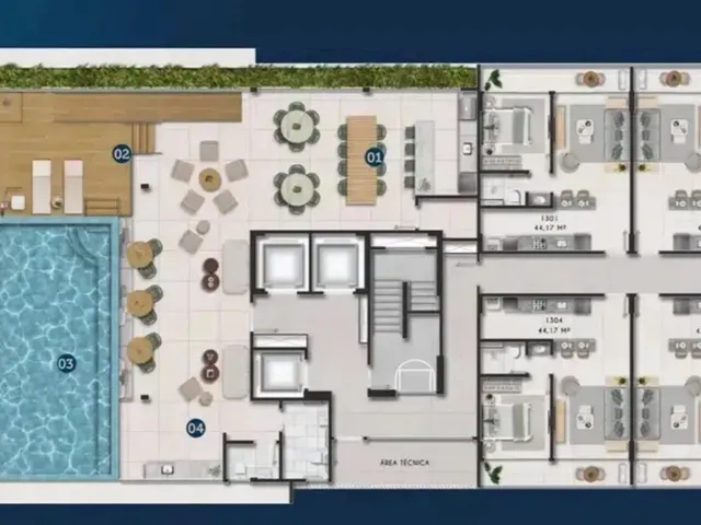 Imagem 16: Aion Ladeira da Barra, Studio Vista Mar para Venda, Barra, Salvador