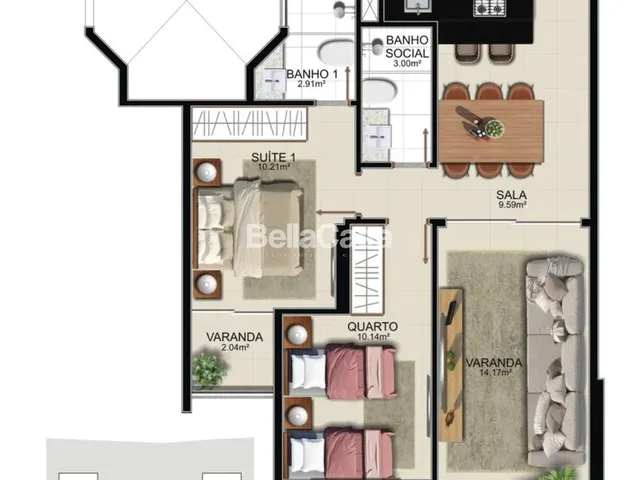 Imagem 11: 0 Apartamento com 2 dormitórios
