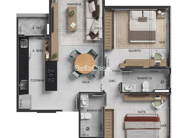 Imagem 9: Lançamento - Apartamentos À Venda no Edifício Kairós em Guarapari