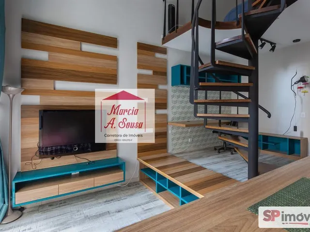 Imagem 16: Apartamento Mobiliado Loft em Cerqueira César, São Paulo - Suíte, Varanda, Piscina, Academia, 53M²