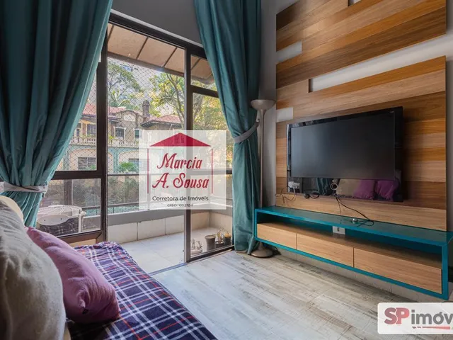 Imagem 3: Apartamento Mobiliado Loft em Cerqueira César, São Paulo - Suíte, Varanda, Piscina, Academia, 53M²