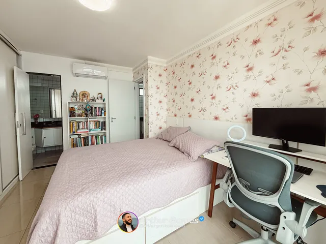 Imagem 10: Apartamento em Boa Viagem com 88 M², 3 Quartos e 2 Vagas Cobertas - Edf. Pedra do Porto