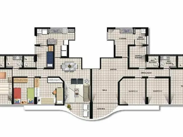 Imagem 13: Apartamento em Boa Viagem com 88 M², 3 Quartos e 2 Vagas Cobertas - Edf. Pedra do Porto