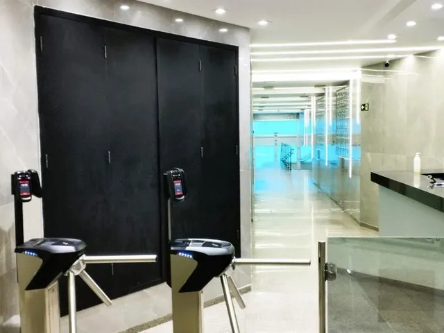 Imagem 4: Locação Sala Comercial em Santos Sp - Mar Doce Lar Totalmente Mobiliada no Centro