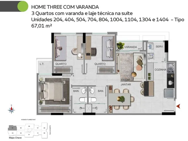 Imagem 5: 0 Apartamento com 3 dormitórios