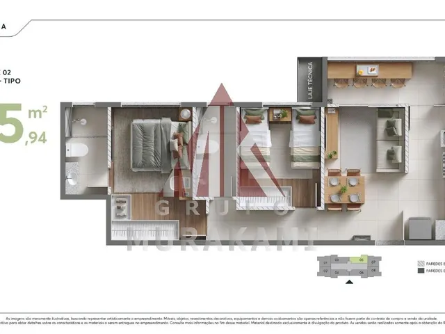 Imagem 15: Sensia Jardim Apartamento com 1 dormitório