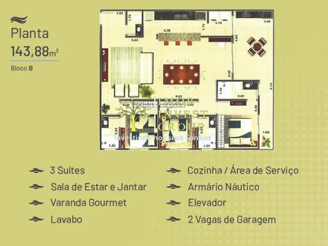 Imagem 14: Apartamento a Venda no Condomínio Residencial Altos do Vivamar II Ubatuba - Sp