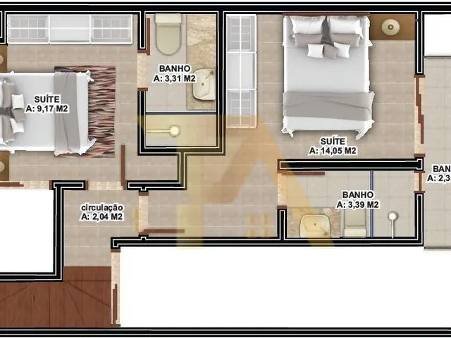 Imagem 2: Sobrado com Design Moderno em Condomínio À Venda
