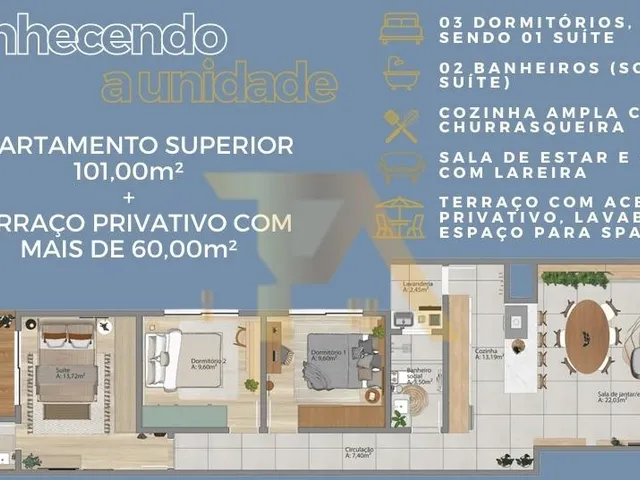 Imagem 12: Imperdível Apartamento À Venda em Garopaba-Sc, na Praia da Barra: 3 Quartos, 1 Suíte, 97M² !
