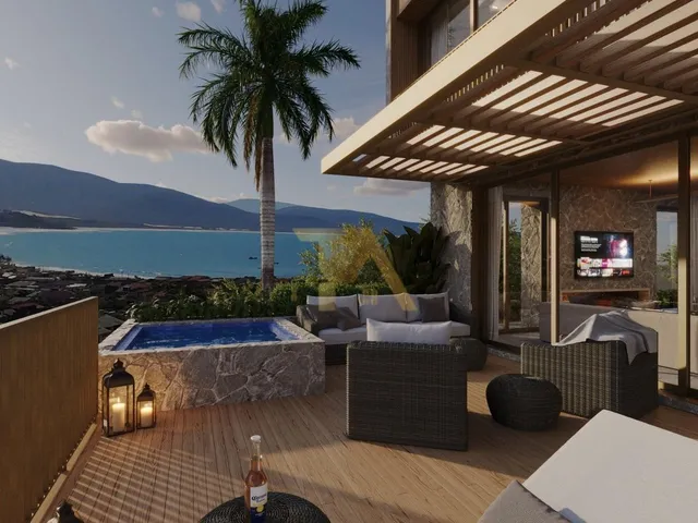 Imagem 2: Casa Contemporânea com Vista Eterna para o Mar em Garopaba