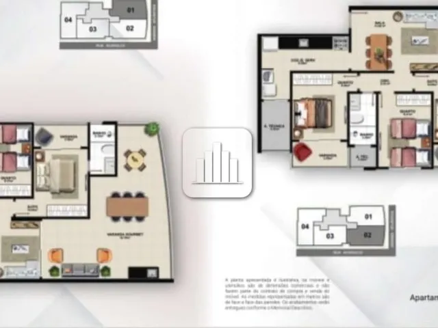 Imagem 9: Imperdível - Apartamento de 3 Quartos na Praia do Morro, Guarapari-Es: 2 Suítes, 2 Salas, 3 Banheiros, 2 Vagas, 115 M²!