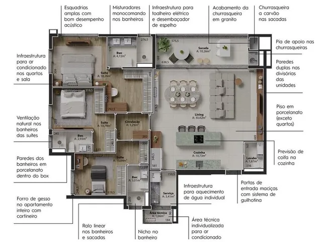 Imagem 4: Apartamento para Venda em Curitiba / Pr no Bairro Água Verde