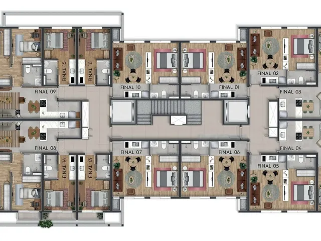 Imagem 13: Studio para Venda em Curitiba / Pr no Bairro Centro Cívico