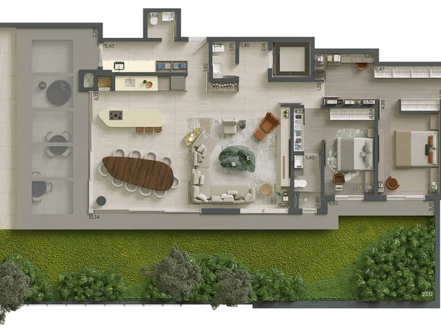 Imagem 4: Apartamento para Venda em Curitiba / Pr no Bairro Batel