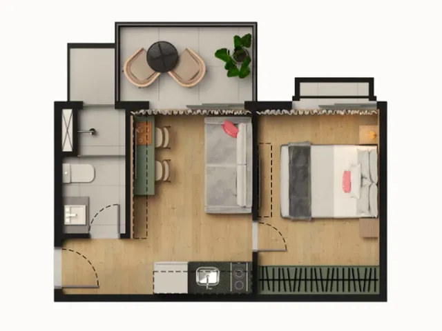 Imagem 11: Apartamento para Venda em Curitiba / Pr no Bairro Cabral