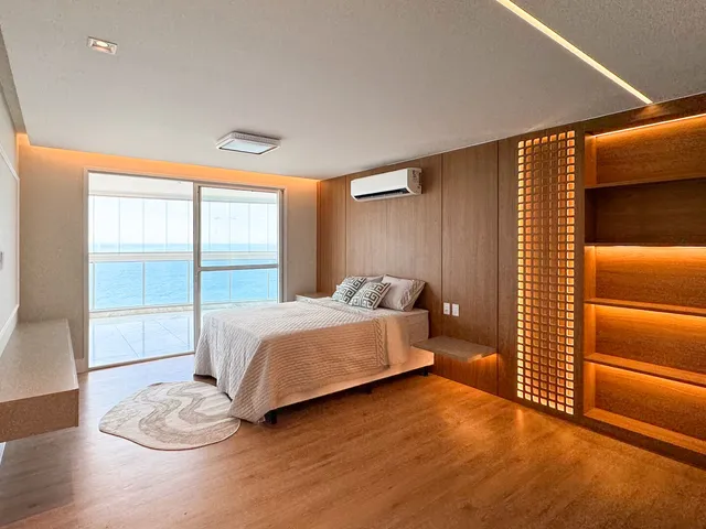 Imagem 13: Apartamento de 4 Suítes, Frente para o Mar, Totalmente Reformado, Montado e Climatizado, 4 Vagas na Praia de Itaparica