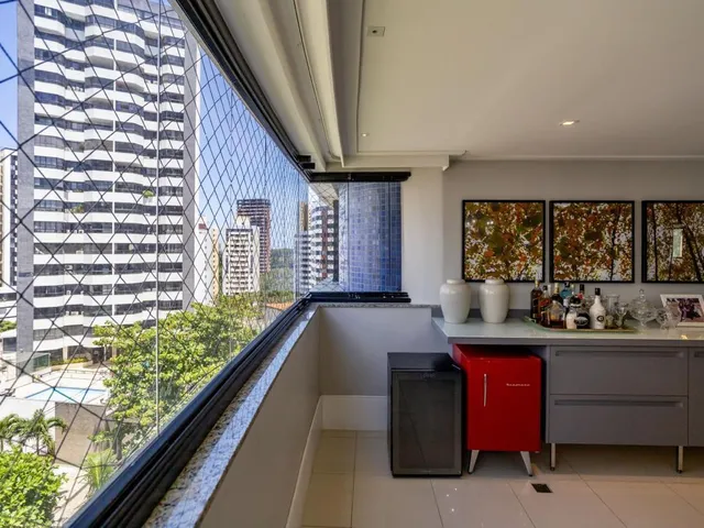 Imagem 5: Apartamento À Venda com 3 Suítes 145 M² Varanda Gourmet e 3 Vagas na Pituba