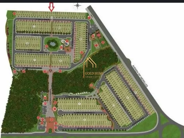 Imagem 4: Terreno de Esquina À Venda - Florais Esmeralda - Av das Torres