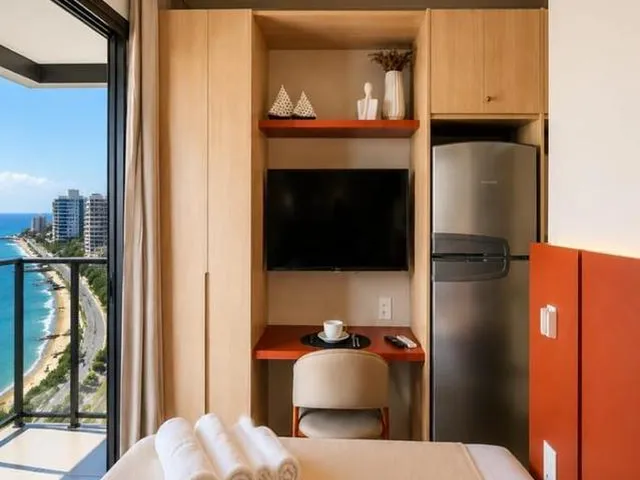 Imagem 5: Studio Mobiliado À Venda com 20 M² Porteira Fechada no Spot Barra, Salvador