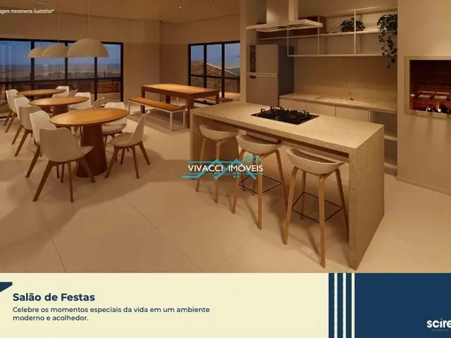 Imagem 2: Estúdio À Venda em São José, Centro, com 1 Quarto, com 33 M², Scire View
