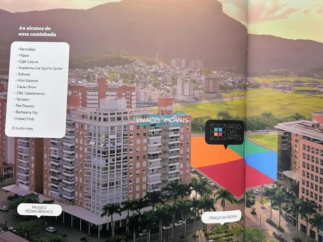 Imagem 2: Apartamento À Venda em Palhoça, Pedra Branca, com 2 Quartos, com 71.28 M², Patio