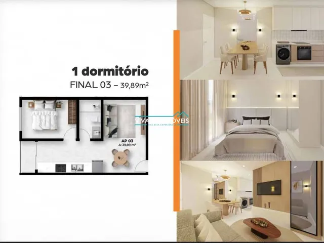 Imagem 3: Apartamento 1 Dormitório no Saco dos Limões