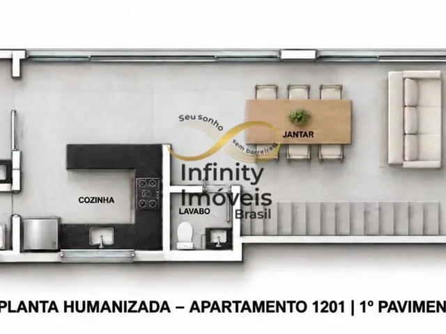 Imagem 16: Margarida Marques - Apartamento com 2 Suítes e 2 Vagas no Lourdes
