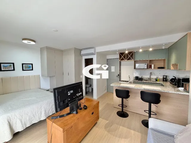 Imagem: Studio Mobiliado com 37 M², Sacada e Vaga