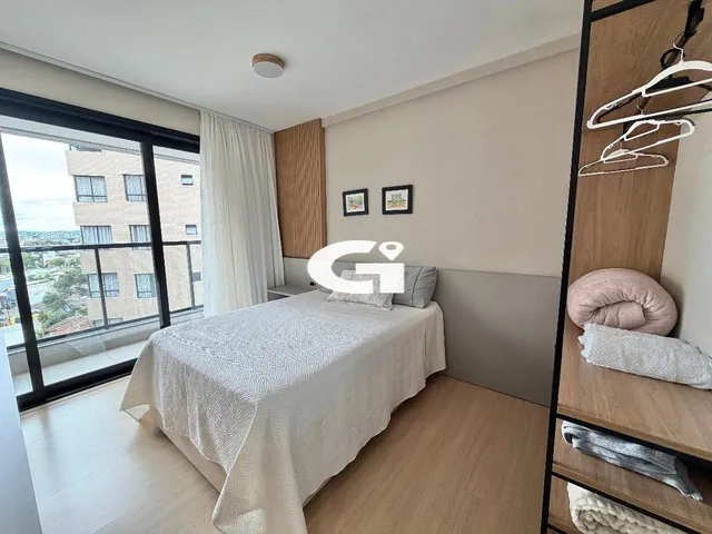 Imagem 2: Studio Mobiliado e Equipado com Sacada no My Place Jardim Botânico - 34 M² - Curitiba (Pronto pra Airbnb