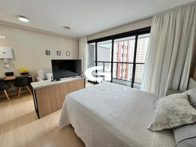 Imagem 12: Studio Mobiliado e Equipado com Sacada no My Place Jardim Botânico - 34 M² - Curitiba (Pronto pra Airbnb