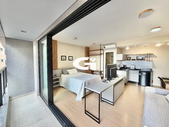 Imagem 5: Studio Mobiliado e Equipado com Sacada no My Place Jardim Botânico - 34 M² - Curitiba (Pronto pra Airbnb