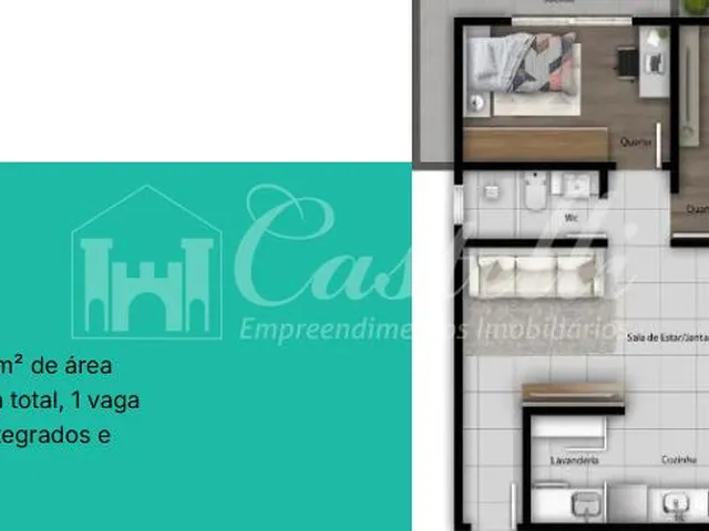 Imagem 6: Apartamento À Venda, no Bairro Oficinas, Ponta Grossa - Pr