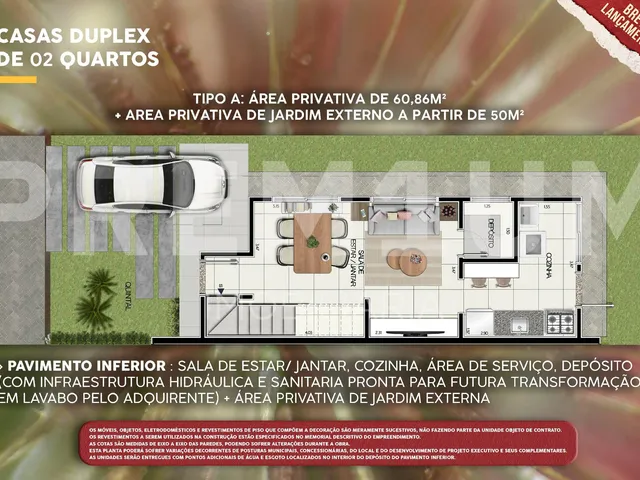 Imagem 3: Casa de Condomínio e Apartamentos