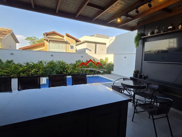 Imagem 5: Casa Moderna com 4 Suítes e Piscina no Condomínio Ibi Aram 1 em Itupeva Sp