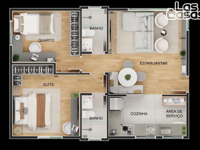 Imagem 5: Cobertura Duplex Bairro Serra