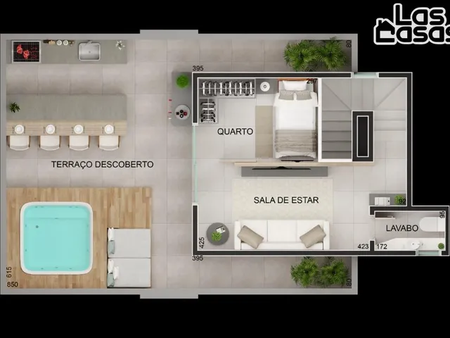 Imagem 2: Cobertura Duplex Bairro Serra